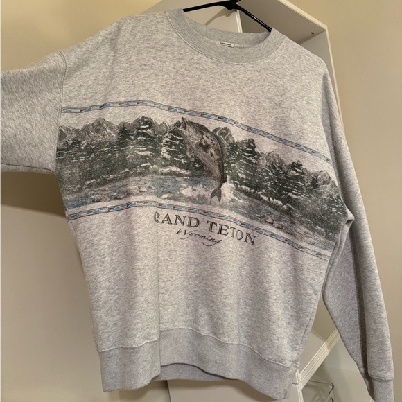 Abercrombie Essential Crew Sweatshirt - Grand Teton - Picture 4 of 7